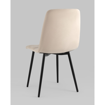 Стул Oliver велюр бежевый 2 шт.