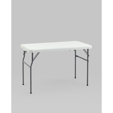 Комплект раскладного стола и двух скамеек Кейт белый