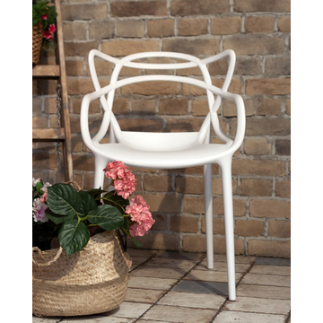 Стул Masters (Мастерс) пластик белый