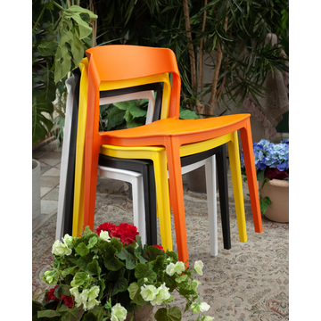 Стул Moris пластик белый