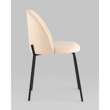 Стул Коди велюр бежевый