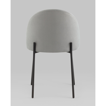 Стул Коди велюр серый