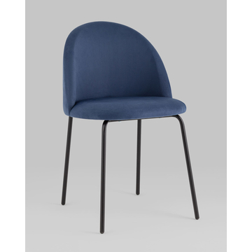 Стул Коди велюр синий