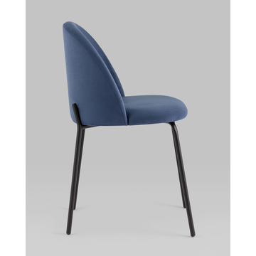 Стул Коди велюр синий