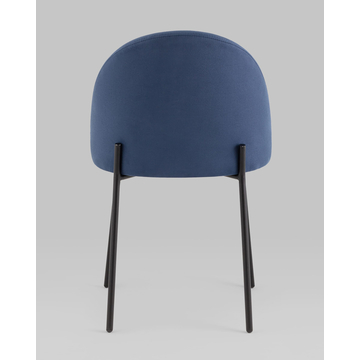 Стул Коди велюр синий