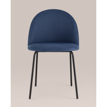 Стул Коди велюр синий
