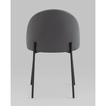 Стул Коди велюр тёмно-серый