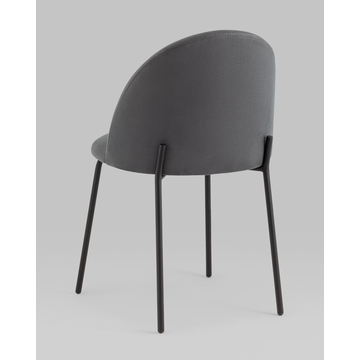 Стул Коди велюр тёмно-серый