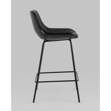Стул полубарный Деймон экокожа черный