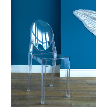 Стул Victoria Ghost NEW прозрачный пластик