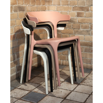 Стул Neo пластик бежевый