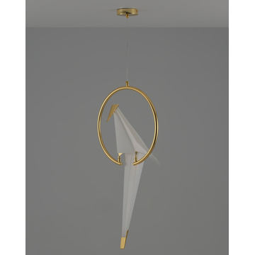 Подвесной светодиодный светильник Moderli V3071-1PL origami Birds 1*LED*6W