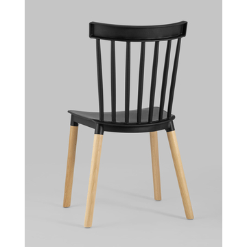 Стул Field пластик черный 4 шт.