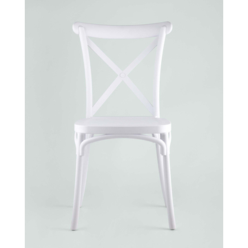Комплект стульев Кроссо пластиковый белый 2 шт