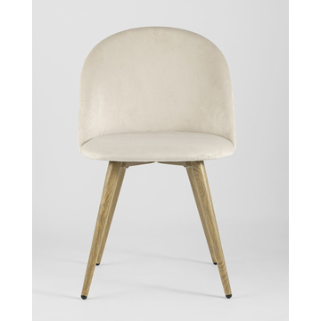 Стул Лион велюр кремовый 4 шт