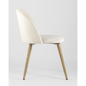 Стул Лион велюр кремовый 4 шт