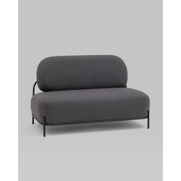 Диван Стоун рогожка тёмно-серый