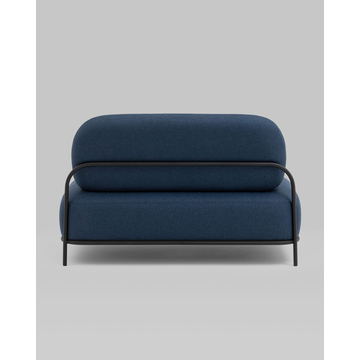 Диван Стоун рогожка синий