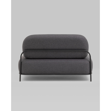 Диван Стоун рогожка тёмно-серый