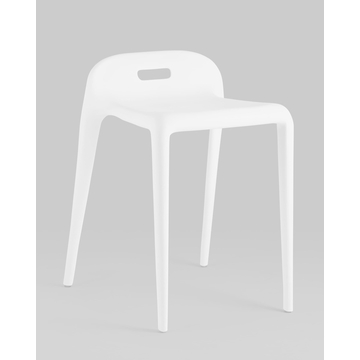 Табурет пластиковый Sletten белый