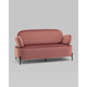 Диван Кэнди велюр пыльно-розовый