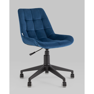 Кресло компьютерное Флекс велюр синий