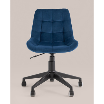 Кресло компьютерное Флекс велюр синий