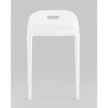 Табурет пластиковый Sletten белый