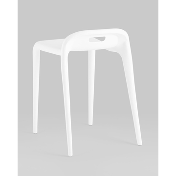 Табурет пластиковый Sletten белый