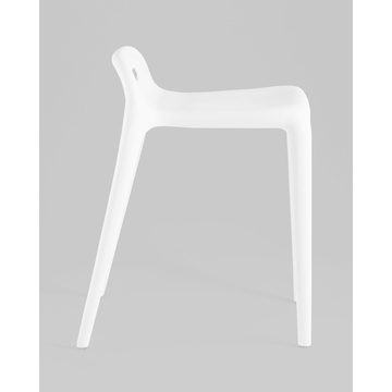 Табурет пластиковый Sletten белый