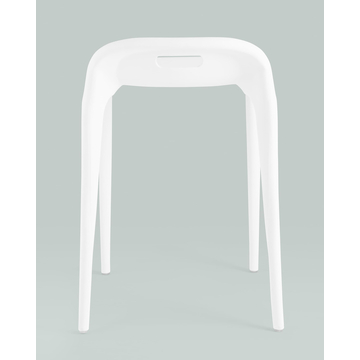 Табурет пластиковый Sletten белый