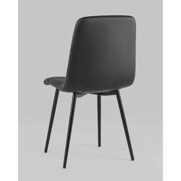 Стул Oliver экокожа черный 4 шт