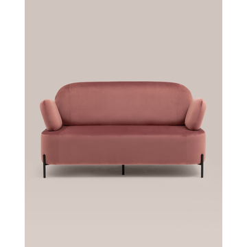 Диван Кэнди велюр пыльно-розовый