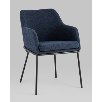 Стул Кози ткань букле синий 4 шт