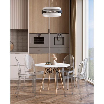 Стул Victoria Ghost NEW прозрачный пластик