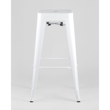 Табурет барный TOLIX белый глянцевый 4 шт