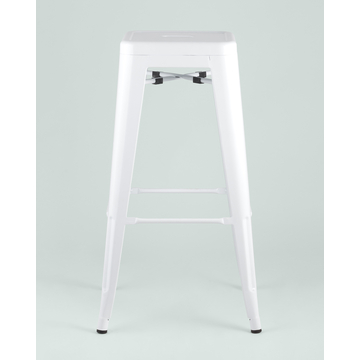 Табурет барный TOLIX белый глянцевый 2 шт
