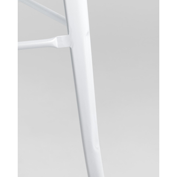 Табурет барный TOLIX белый глянцевый 4 шт