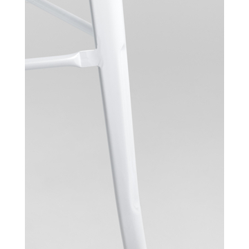 Табурет барный TOLIX белый глянцевый 2 шт