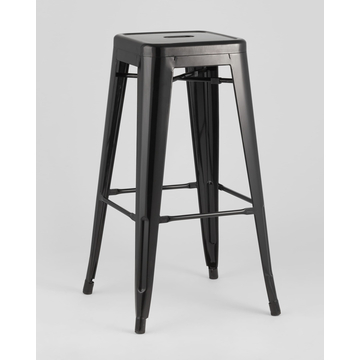Табурет барный TOLIX черный глянцевый 4 шт