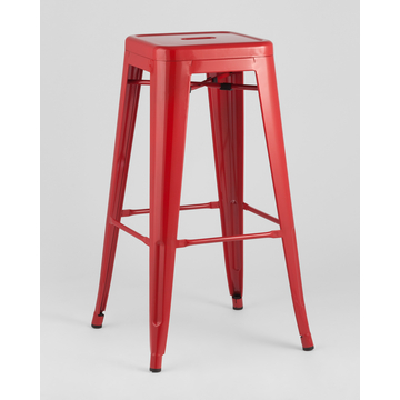 Табурет барный TOLIX красный глянцевый 2 шт
