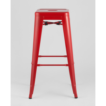 Табурет барный TOLIX красный глянцевый 2 шт