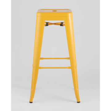 Табурет барный TOLIX желтый глянцевый 4 шт