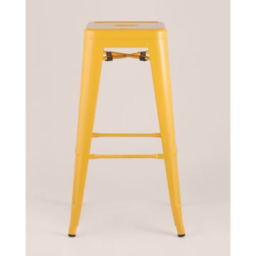 Табурет барный TOLIX желтый глянцевый 4 шт