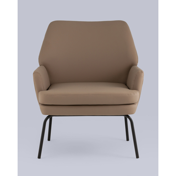 Кресло Харви экокожа капучино