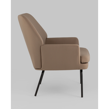 Кресло Харви экокожа капучино