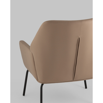 Кресло Харви экокожа капучино