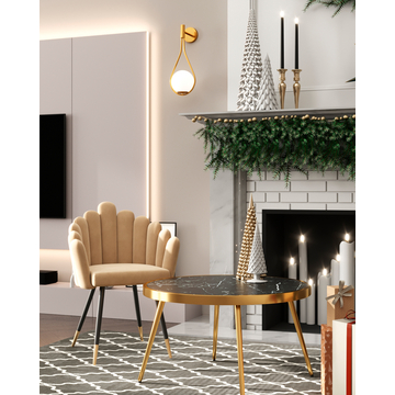 Кресло Камелия бежевый