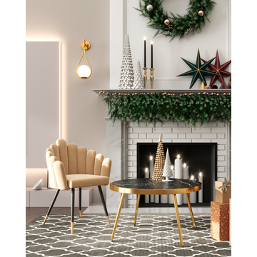 Кресло Камелия бежевый