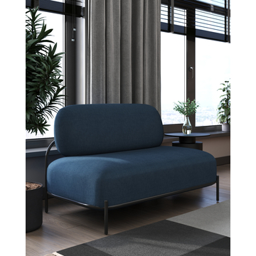 Диван Стоун рогожка синий